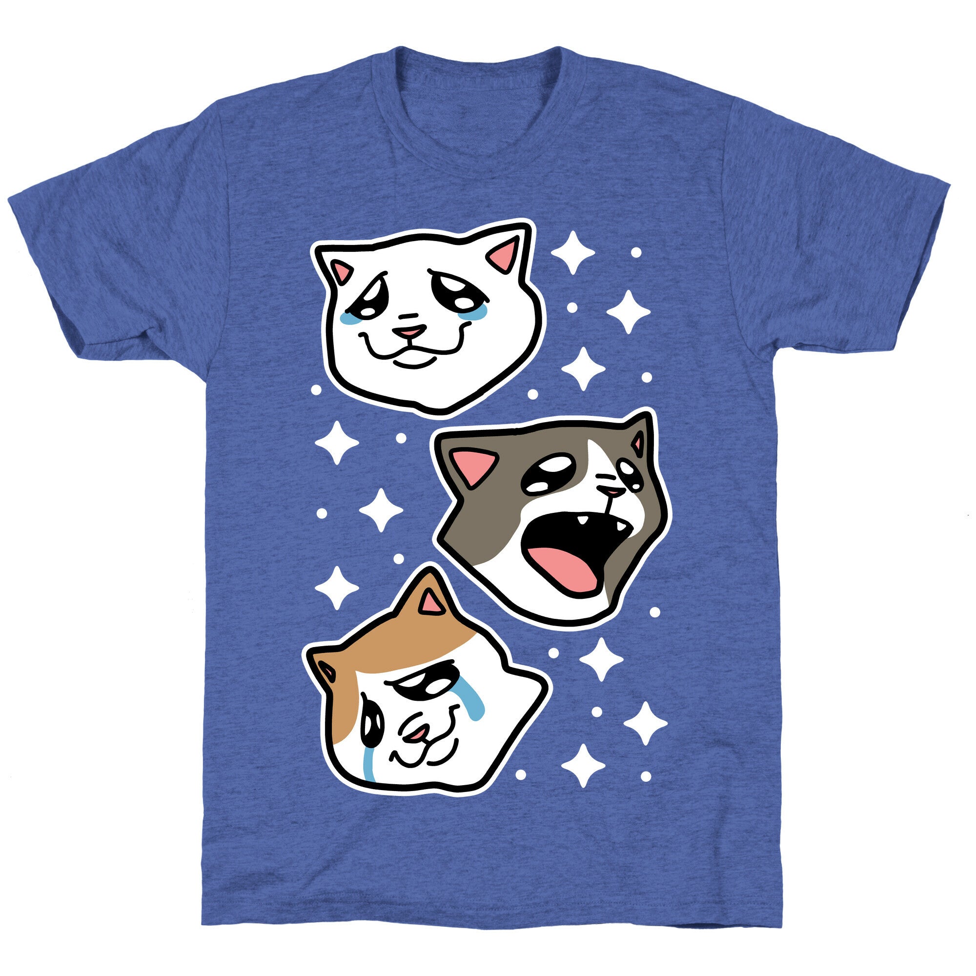 Crying Cats Unisex Triblend Tee